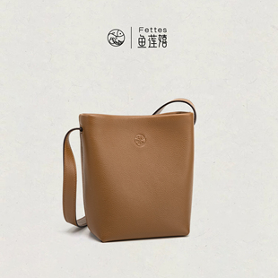 Fettes鱼莲嬉手缝蜡线「轻」系列迷你桶mini水桶包意大利原厂EVE