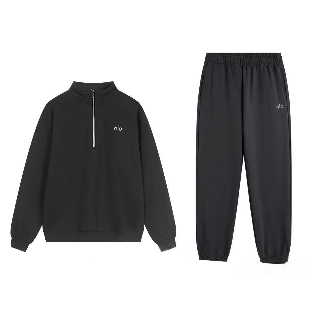 thumbnail for New American sports hooded sweatshirt with headband, casual versatile loose A Family L* unisex sweatshirt set