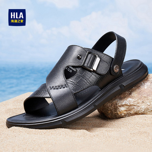 海澜之家男士凉鞋夏季外穿正品