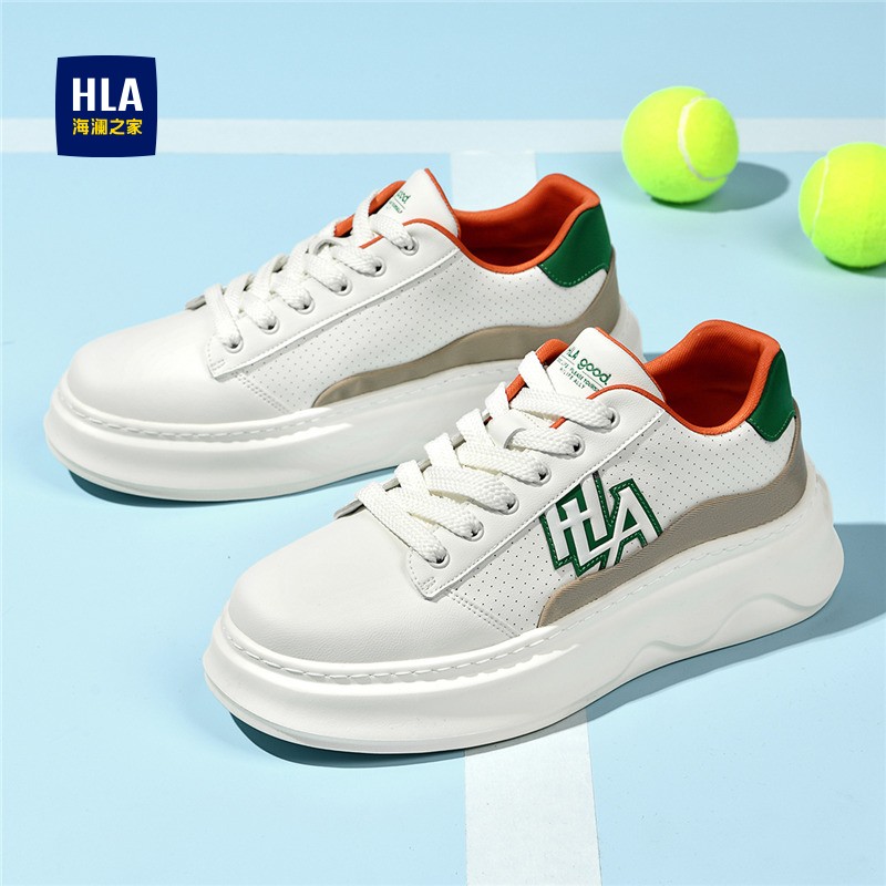 海澜之家男鞋小白鞋男款