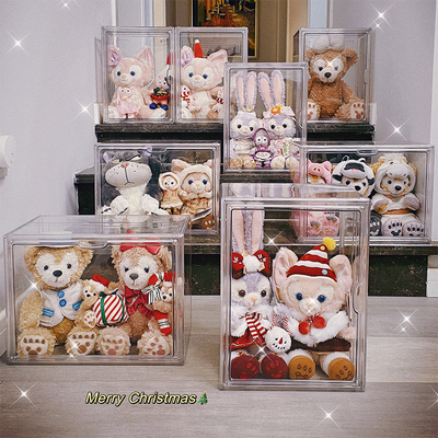 星黛露娃娃收纳盒透明亚克力