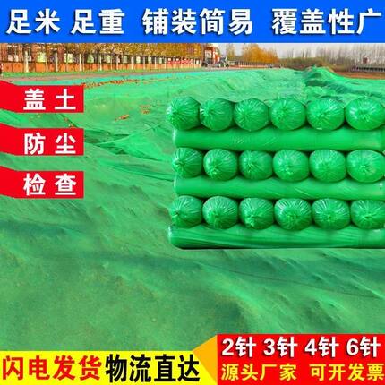 盖土网防尘网绿网建筑工地绿网覆盖土抑尘绿化裸土船用环保遮尘网
