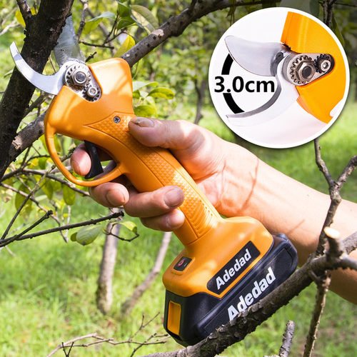 正品五金园林工具电剪刀锂电自动修枝剪刀果树无刷充电修枝剪电动