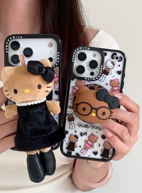 创意磁吸卡通长腿KT猫适用三星GalaxyS26Ultra手机壳S25EDGE/S24/S24FE少女心S23+/23plus防摔S23Ultra保护套