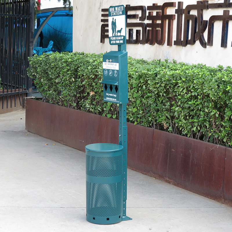 清洗垃圾桶户外宠物粪便桶镀锌板公园广场景区猫狗便便垃圾桶,商业/办公家具,商业美陈,淘宝优惠券,粉丝福利购,淘宝优惠卷