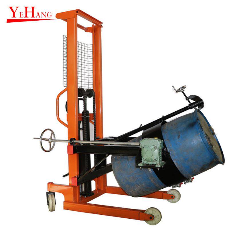油桶翻转倒料车油桶升高车油桶装卸车油桶堆高车 油桶叉车