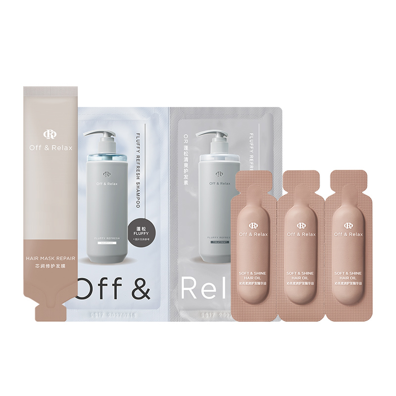 【天猫U先】OR第二代蓬松洗护体验装护发精油滋润发膜蓬松护发