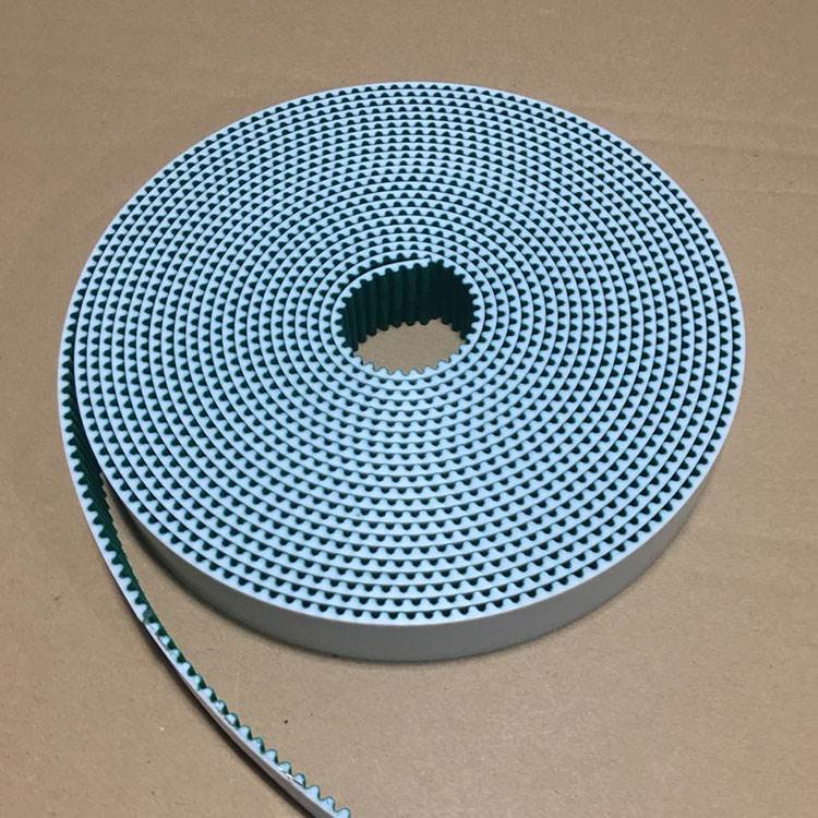 HTD5M-10-1000/HTD5M-15-1000PU开口带齿形带钢丝同步带包绿布