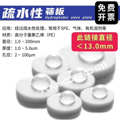聚乙烯PE滤芯透气不透水滤器筛板