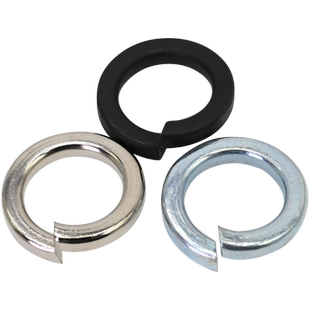 弹垫开口弹簧垫圈金属圆形螺丝镀锌镀镍发黑弹垫片M3M4M8M12-M36