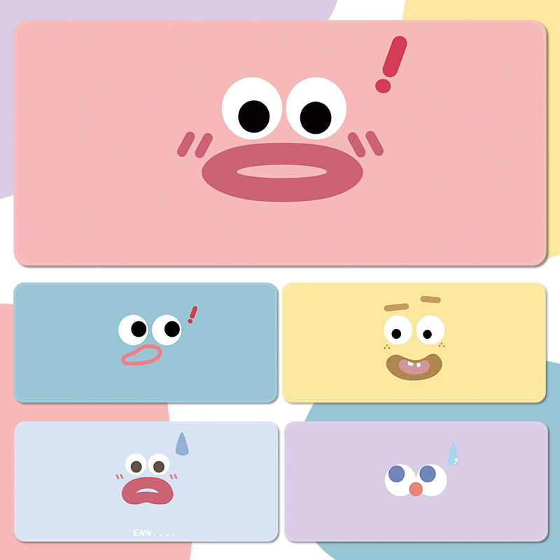 搞怪香肠嘴表情包鼠标垫创意桌垫