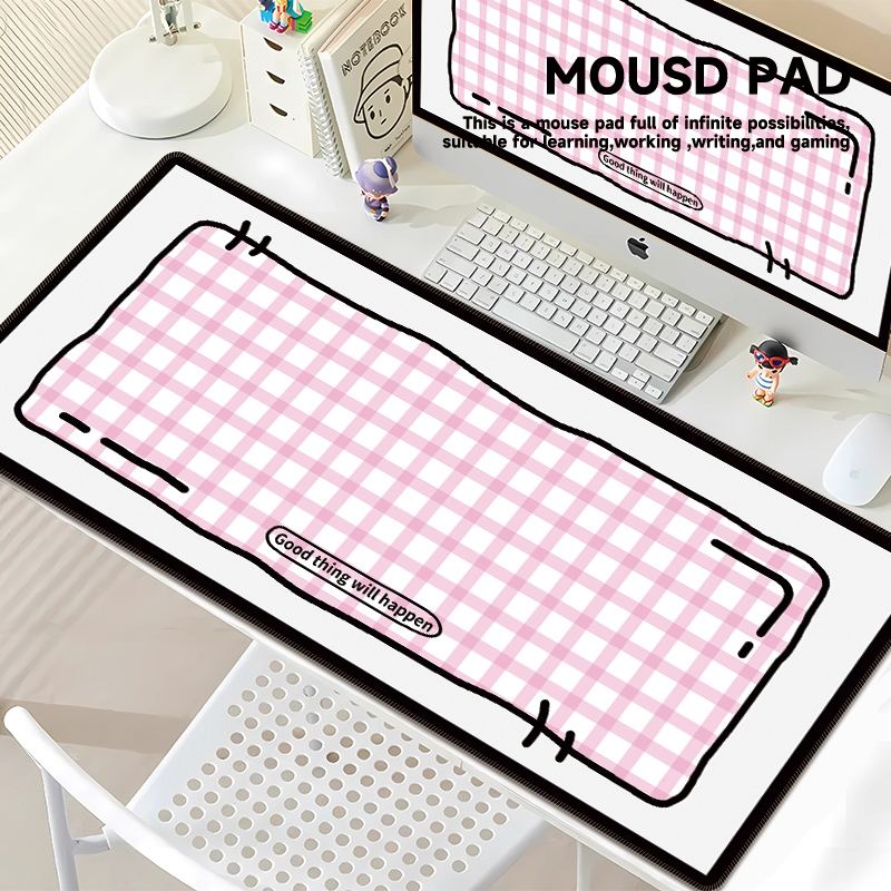 创意简约格子鼠标垫办公学习桌垫