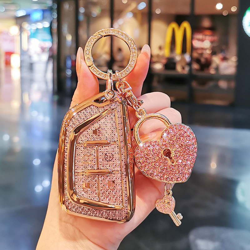 适用凯迪拉克xt5钥匙套xt4ct4壳xts车ct5ct6女srx/xt6gt4锐歌atsl