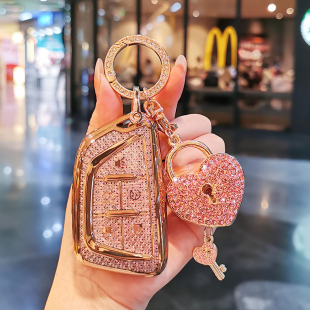 适用凯迪拉克xt5钥匙套xt4ct4壳xts车ct5ct6女srx xt6gt4锐歌atsl