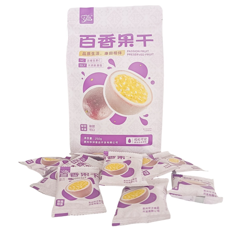 百香果干贵州特产富含维C酸甜味