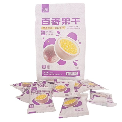 百香果干贵州特产富含维C酸甜味