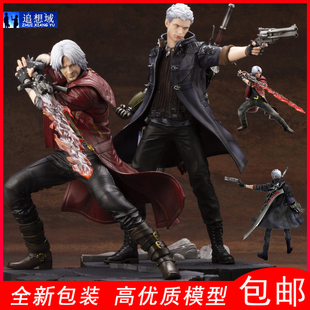 鬼泣但丁斯巴达手办恶魔猎人模型尼禄摆件周边立体传奇魔剑士雕像