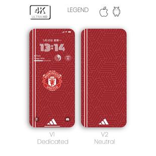 iphone安卓球迷用品足球球队壁纸|曼联球迷爱的壁纸040足球周边