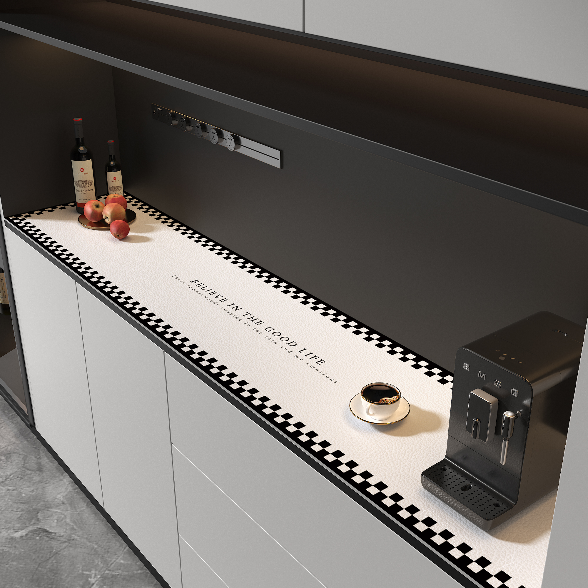 博贤德轻奢防水防油防烫桌布