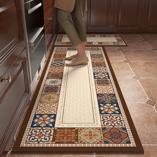 美式 厨房专用地垫硅藻泥吸水垫子防滑脚垫免洗可擦防油防脏地毯