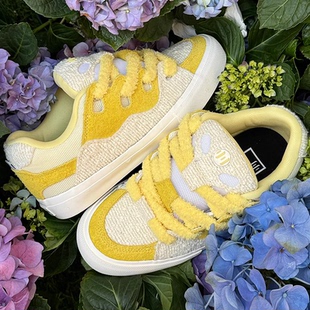 BAKE松松包配色长毛绒男女国潮滑板鞋 顽刻官方面包鞋 Magic