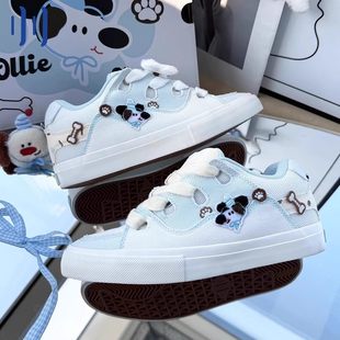 BAKE低帮男女国潮滑板鞋 顽刻官方面包鞋 旺旺来电配色秋季