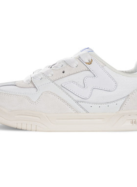 顽刻官方白色校园风复古小白鞋休闲男女国潮德训滑板鞋