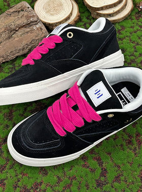 顽刻官方Bright面包鞋黑色明暗线翻毛皮拼接秋冬男女国潮滑板鞋