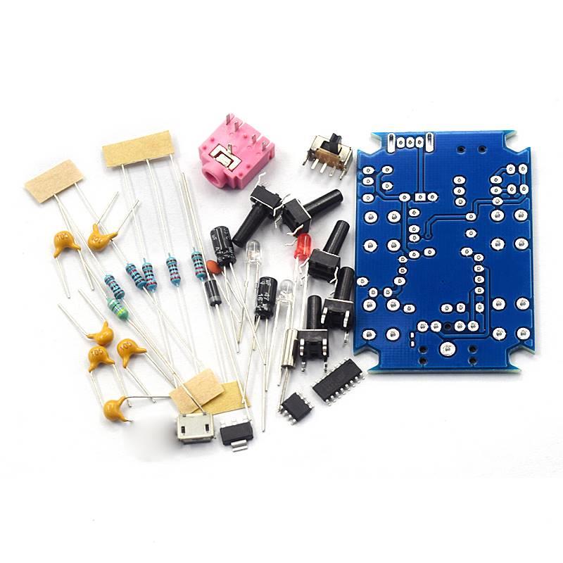 FM立体声收音机套件 diy收音机散件GS1299数字收音机制作套件