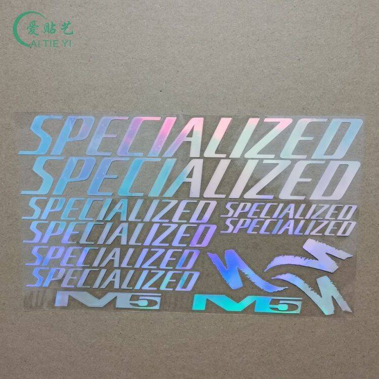 适用于闪电specialized自行车贴纸公路车山地车车架贴纸diy车贴