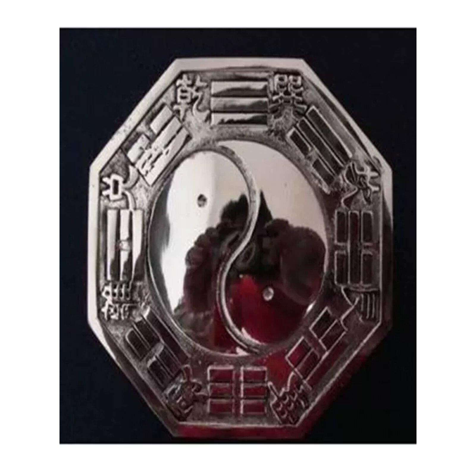 城镇八卦镜装饰铜镜凹面镜凸面镜家居风水门厅铜装饰装饰门头鱼家