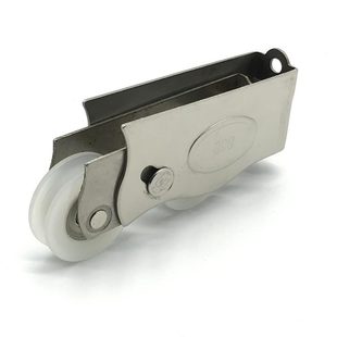 2000铝合金门窗滑轮推拉门双轮不锈钢窄轨轮平移窗滚轮 2个868