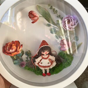 榆予暖手工编织微钩玩偶饰品摆件挂件手作毛线娃娃配饰礼品选款