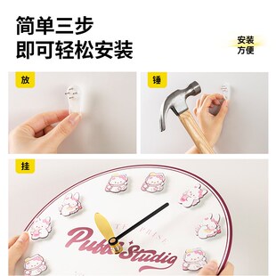 精选现代简约大气钟表客厅挂钟创意轻奢餐厅时钟高级感时尚装饰表