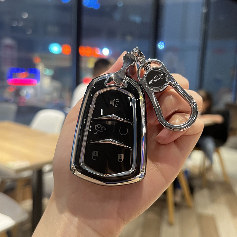 专用凯迪拉克钥匙套XT5C4