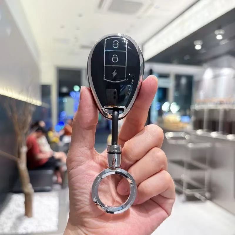 2025新款小刀抹茶电动车钥匙套小刀泡芙K18 DN7 DK10电瓶车遥控包