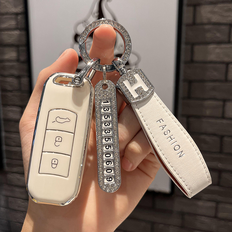 广汽传祺钥匙套gs4/gs5/gs3/gs8/ga4/ga6GE3车钥匙套包遥控包高档