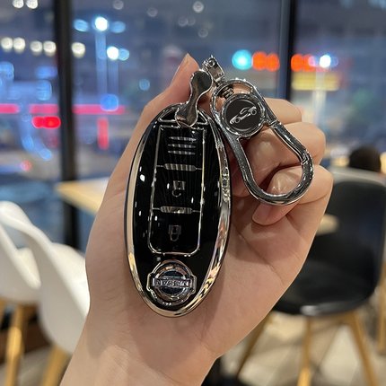 适用2008年11/12/18/19/21/22日产天籁钥匙包逍客轩逸奇骏锁匙套