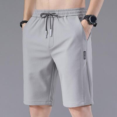 Stretch drawcord casual shorts jogging pants弹力短裤慢跑裤