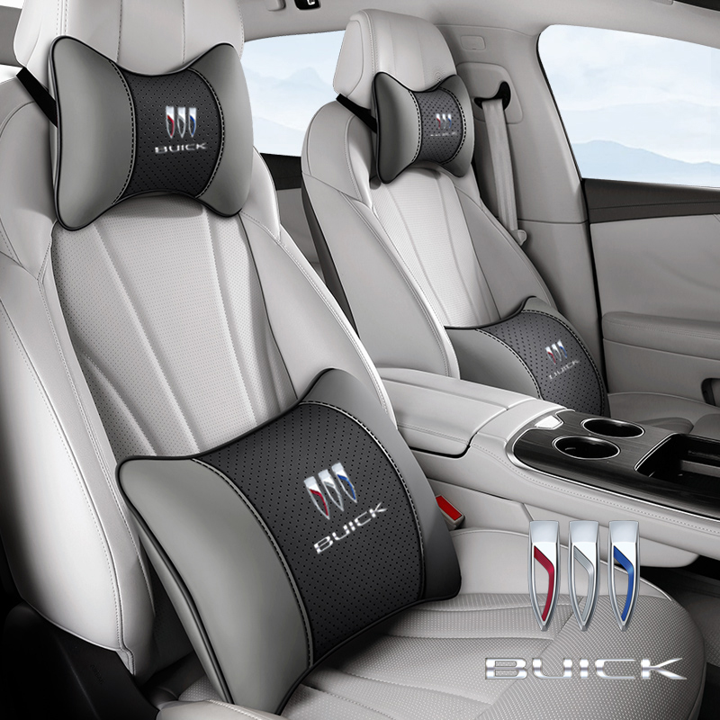 新别克凯越君威君越威朗英朗昂科威汽车头枕腰靠垫护颈枕抱枕专用
