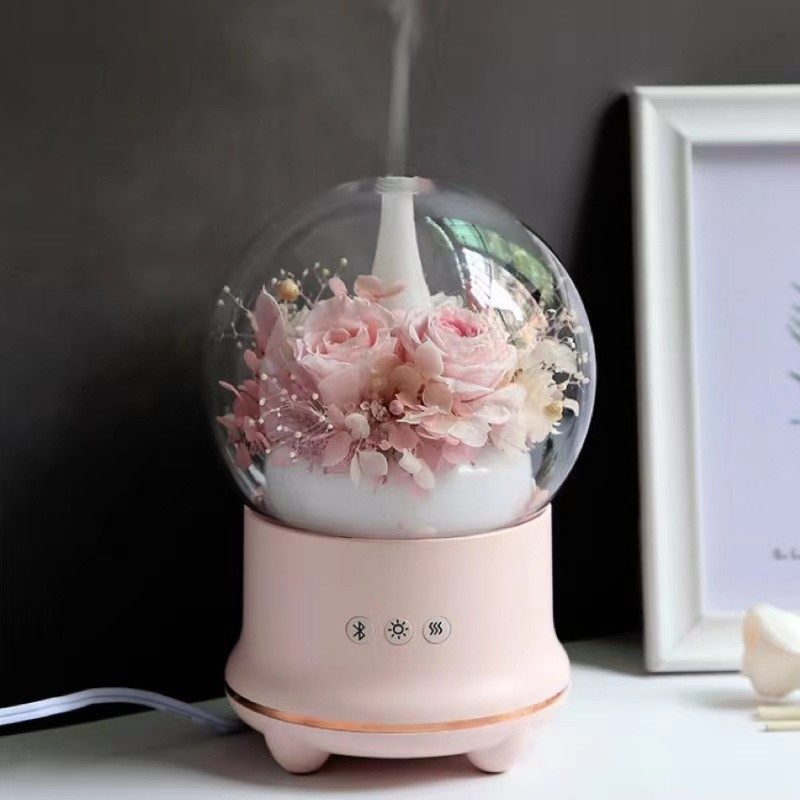 Diy蓝牙音响加温器永生花香薰