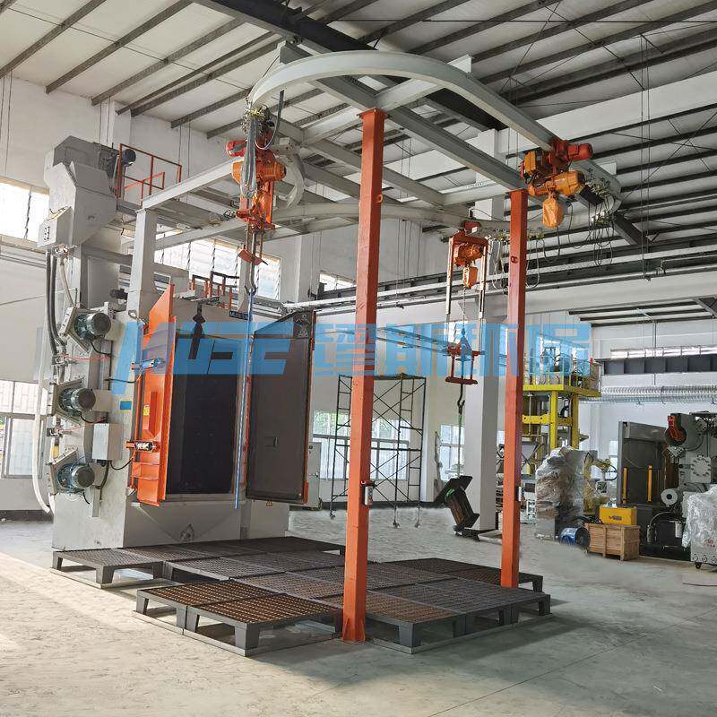 吊式抛丸清理压机 功率kw：钩悬挂式抛丸清理 机无锡抛丸机铝铸