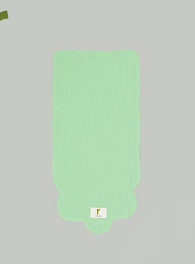 ArborTree 100%天然有机棉圆型宝宝多彩汗巾 吸湿透气不黏身