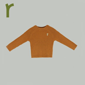 grandma系列 有机棉羊绒男女童秋冬插肩套头毛衣 保暖厚实A类标准