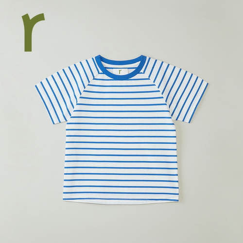 100%有机棉宝宝夏季短袖T恤透气