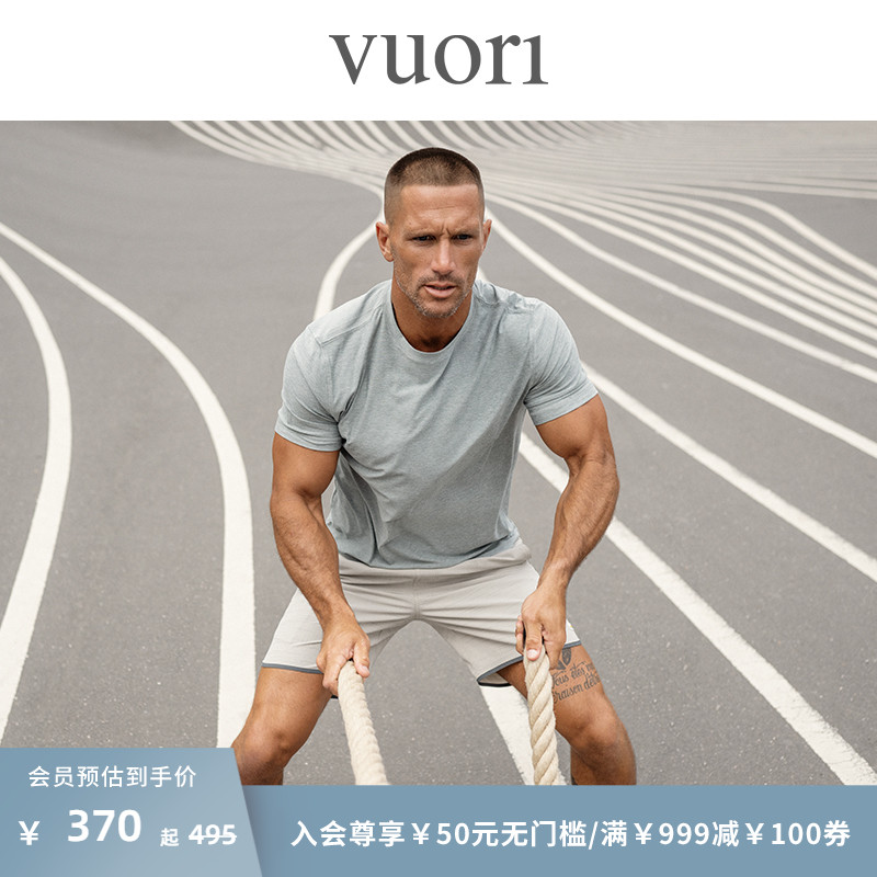 Vuori秋季新款男式T恤衫