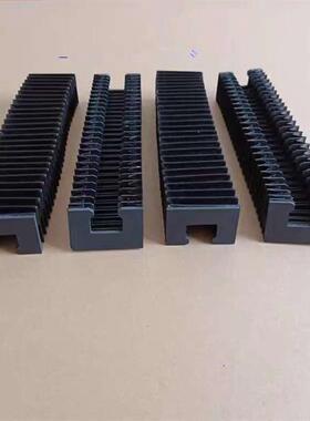 圆柱直线滑轨风琴罩SBR20/25/30/35/40/50导轨防护罩伸缩式防尘罩