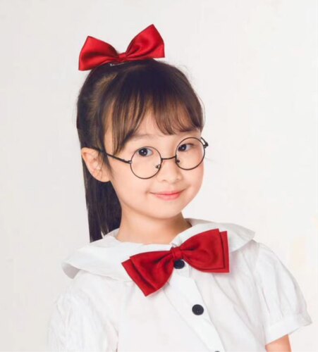 机灵姐同款可爱圆形眼镜框儿童眼镜机灵姐同款好物机灵姐周边