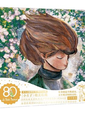 小王子 80周年纪念版 安东尼·德·圣埃克苏佩里首次呈现小王子续集授权WIA获奖艺术家插画磨铁小王子2续集正版书籍绘本漫画小说书