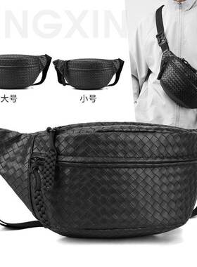 斜挎包男大容量胸包ins小背包单肩包男士运动骑行包休闲腰包女潮
